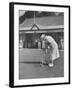 Playing Croquet, at Croquet Club-John Dominis-Framed Photographic Print