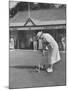 Playing Croquet, at Croquet Club-John Dominis-Mounted Photographic Print
