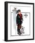 "Playing Detective,"March 3, 1923-Angus MacDonall-Framed Giclee Print