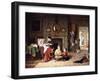 Playing Doctor, 1863-Frederick Daniel Hardy-Framed Giclee Print