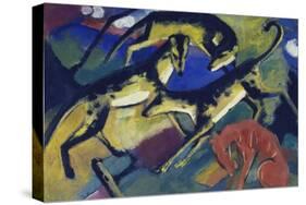 Playing Dogs, 1912-Franz Marc-Stretched Canvas