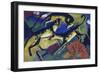 Playing Dogs, 1912-Franz Marc-Framed Premium Giclee Print