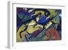 Playing Dogs, 1912-Franz Marc-Framed Premium Giclee Print