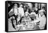 Playing Faro in a Saloon at Morenci, Arizona Territory, 1895-American Photographer-Framed Stretched Canvas