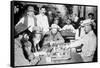 Playing Faro in a Saloon at Morenci, Arizona Territory, 1895-American Photographer-Framed Stretched Canvas