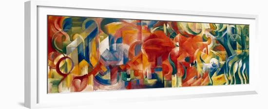 Playing Forms, 1914-Franz Marc-Framed Giclee Print