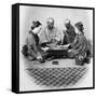 Playing Go, C.1860s-Felice Beato-Framed Stretched Canvas