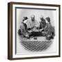 Playing Go, C.1860s-Felice Beato-Framed Giclee Print