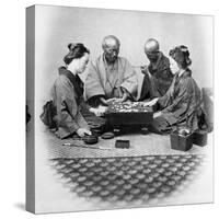 Playing Go, C.1860s-Felice Beato-Stretched Canvas