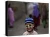 Playing in an Alley of Islamabad, Pakistan-null-Stretched Canvas