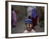 Playing in an Alley of Islamabad, Pakistan-null-Framed Photographic Print