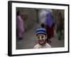 Playing in an Alley of Islamabad, Pakistan-null-Framed Photographic Print
