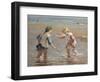 Playing in the Shallows-William Marshall Brown-Framed Giclee Print