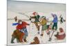 Playing in the Snow-Gillian Lawson-Mounted Giclee Print