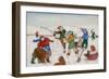 Playing in the Snow-Gillian Lawson-Framed Giclee Print