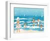 Playing in the Surf - Jack & Jill-Ann Eshner-Framed Premium Giclee Print