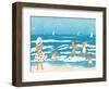 Playing in the Surf - Jack & Jill-Ann Eshner-Framed Giclee Print