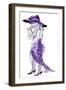 Playing Lady - Jack & Jill-Suba-Framed Giclee Print