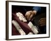 Playing Mahjong, Dali, Yunnan, China-Porteous Rod-Framed Photographic Print