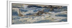 Playing Naiads and Tritons, 1896-1898-Mikhail Alexandrovich Vrubel-Framed Giclee Print