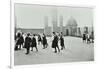 Playing Netball, Myrdle Street Girls School, Stepney, London, 1908-null-Framed Premium Photographic Print