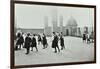 Playing Netball, Myrdle Street Girls School, Stepney, London, 1908-null-Framed Photographic Print