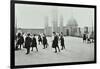 Playing Netball, Myrdle Street Girls School, Stepney, London, 1908-null-Framed Photographic Print