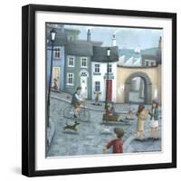 Playing Out-Peter Adderley-Framed Art Print