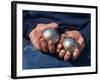 Playing Petanque, Roussillon, France, Europe-Thouvenin Guy-Framed Photographic Print