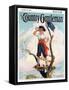 "Playing Pirate," Country Gentleman Cover, March 1, 1929-William Meade Prince-Framed Stretched Canvas