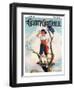 "Playing Pirate," Country Gentleman Cover, March 1, 1929-William Meade Prince-Framed Giclee Print