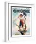 "Playing Pirate," Country Gentleman Cover, March 1, 1929-William Meade Prince-Framed Giclee Print