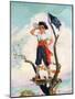 "Playing Pirate,"March 1, 1929-William Meade Prince-Mounted Giclee Print