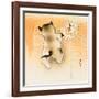 Playing Puppies-Koson Ohara-Framed Giclee Print