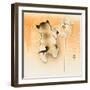 Playing Puppies-Koson Ohara-Framed Giclee Print