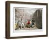 Playing Rackets, Fleet Prison, London, C1825-Theodore Lane-Framed Premium Giclee Print