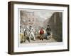 Playing Rackets, Fleet Prison, London, C1825-Theodore Lane-Framed Giclee Print