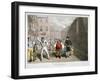 Playing Rackets, Fleet Prison, London, C1825-Theodore Lane-Framed Giclee Print