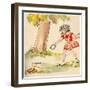 Playing Ring Toss-Romney Gay-Framed Art Print