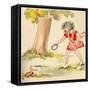 Playing Ring Toss-Romney Gay-Framed Stretched Canvas