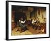 Playing School-Harry Brooker-Framed Giclee Print