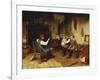 Playing School-Harry Brooker-Framed Giclee Print