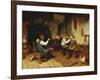 Playing School-Harry Brooker-Framed Giclee Print