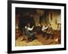 Playing School-Harry Brooker-Framed Giclee Print