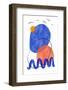 Playing Shaped No 6-Treechild-Framed Photographic Print