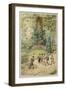 Playing Soldiers-null-Framed Giclee Print