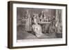 Playing the Game at Quadrille, C1745-Francis Hayman-Framed Giclee Print