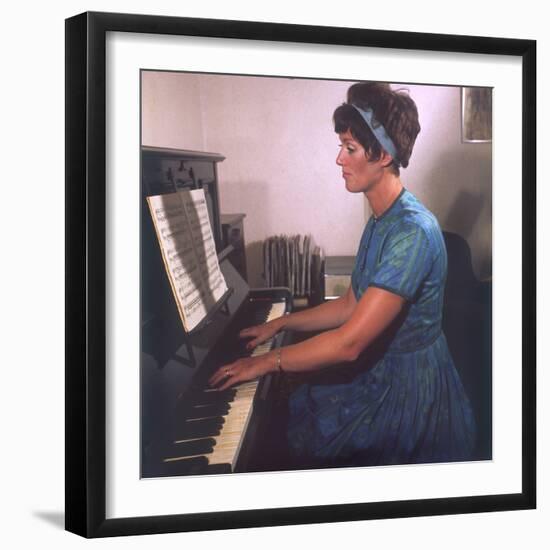 Playing the Piano-null-Framed Photographic Print