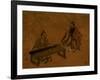 Playing the Qin for a Friend-Chen Hongshou-Framed Giclee Print