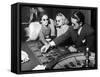 Playing the Roulette Wheel in a Las Vegas Club-Peter Stackpole-Framed Stretched Canvas